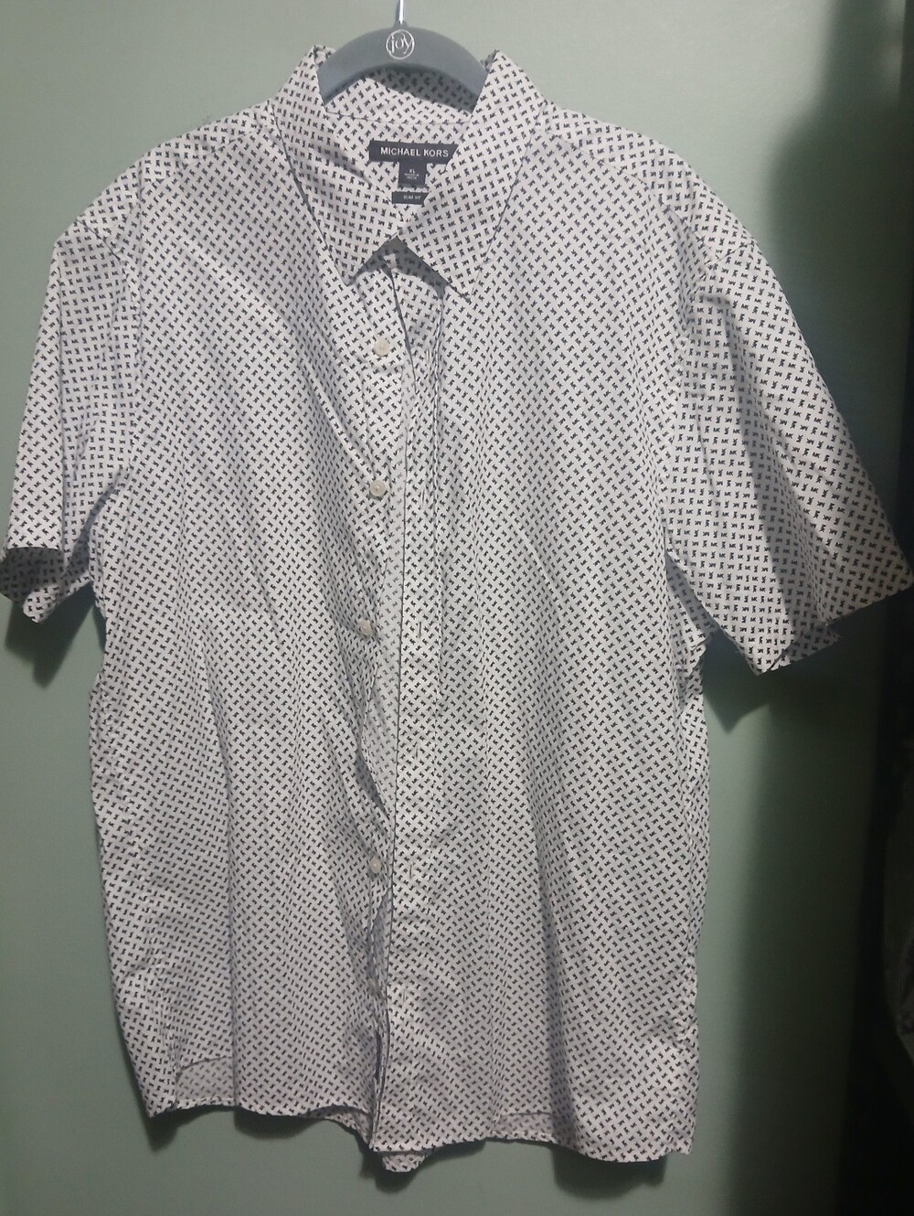 NWOT Michael Kors Short-Sleeve Shirt